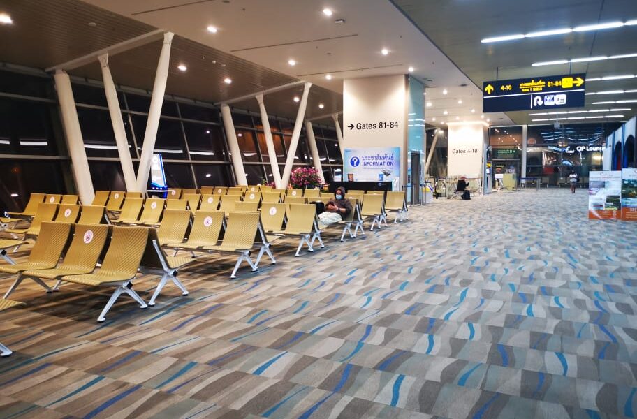 Flug nach Thailand