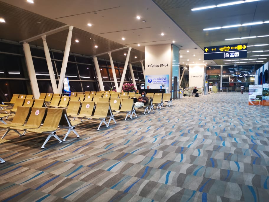 Flug nach Thailand