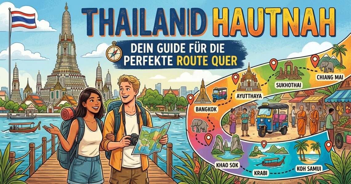 Thailand hautnah: Dein ultimativer Guide für die perfekte Reise-Route