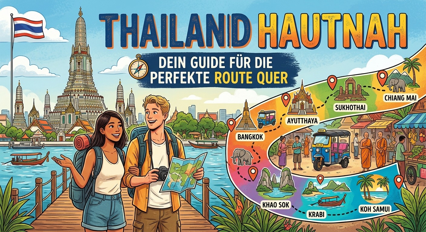 Thailand hautnah: Dein ultimativer Guide für die perfekte Reise-Route